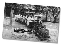 House of David Steam Locomotive