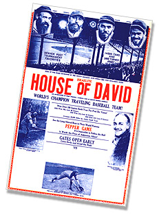 1934 Israelite House of David baseball poster