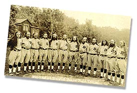 1927 House of David Traveling Baseball Team