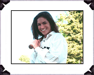 Jeni Bollenbacher, Edwardsburg's community Queen for the Blossomtime Festival in 2008, was an All-State soft ball star in her senior year and hurled her team to a district championship. One of the finest high school girls soft ball players we've seen since Jessica Chopp of Mattawan, Blossomtime, 2005. Jeni played for the American Legion lady All-Stars from west Chicago against the House of David as a 2008 season opener at Eastman Field. Later in the season on the evening before her leaving for college, Jeni played for the House of David in a contest with the Penn Township (at Vandalia, MI) fire department. We thank Jeni for attending two of our ball games, she is a great athlete, a good academic student and just a lovely young lady.