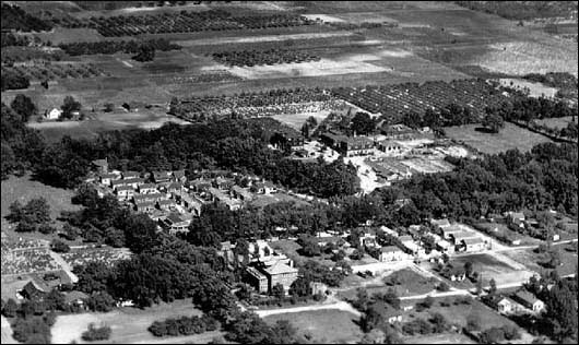 Aerial View of Mary's City Of David In 1937