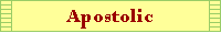Apostolic