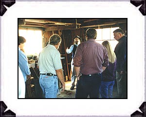 Walking Tour: Inside the Carpenter Shop.