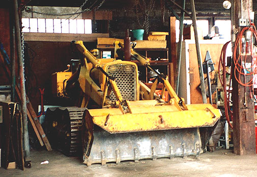 1964 John Deere 1010C crawler/front loading attachment is in for maintenance schedule.