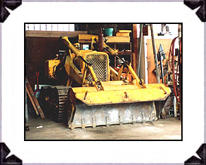 1964 John Deere 1010C crawler/front loading attachment is in for maintenance schedule.